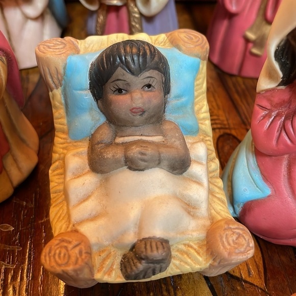 African American Nativity Set Vintage - Picture 6 of 7